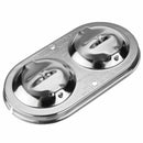 Chrome Brake Master Cylinder Cover Dual Bail Brakes For Chevy Sbc Bbc 350 4 Q5F9