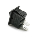 10Pcs 12V 2 Pin Car Boat Round Dot Light ON/OFF Rocker Toggle Switch Tool Black