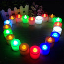 24Pcs LED Candle Light Flameless Flickering With Remote Control Warm White