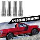 For Ford F Series Ext. Cab Rear Door Latch Cable Repair F150 F250 4pcs Kit