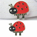 Lady Bug Golf Ball Marker Bonus Magnetic Hat Clip Alloy HOT Cure