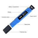 2Pcs Digital PH Meter Tester 0-9990Ppm Digital TDS EC LCD Water Purity PPM