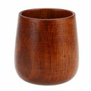 Primitive Handmade Natural Wood Wooden Cup Breakfast Beer Milk Tea Mug R6M3