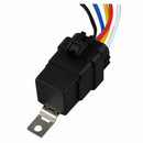 40 Amp Waterproof Relay Switch Harness Set - 12V DC 5-Pin SPDT Automotive R