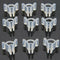100Pcs Garden Plants Seedling Tools Fruit Vegetable Grafting Clips