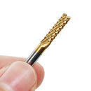 10x 0.6-1.5mm PCB Titanium Plating Drill Bit Set Engraving Cutter CNC End Mill