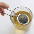Stainless Steel Ball Tea Strainer Tea Infuser Spice Filter Squeeze Locking Spoon