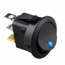 8PCS LED Dot Light 12V Car Auto Boat Round Rocker ON/OFF TOGGLE SPST SWITCH