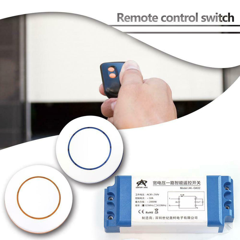 AC85-250V Wide Voltage Multi-function 1CH Wireless Remote Control Switch