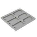 silicone diy candles aroma wax tablets mould chocolate fondant cake soap mold!j