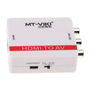 HDMI Composite AV CVBS 3 RCA to HDMI 1080p Converter Adapter Video HD