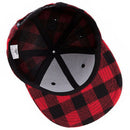 WuKe Plaid Snapback Hip Hop Cap Baseball Skateboard Hip Hop Cap Men Women B