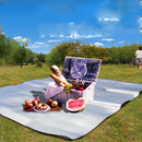 2x Aluminum Foil Sleeping Mattress Mat Pad for Camping Picnic 200x150cm