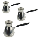 2pcs Turkish Coffee Pot, Cezve, Ibrik, Metal Coffee Pot, Coffee Maker 350ml