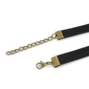 Retro Gothic Necklace Leather Chain Women's Charm Pendant Bib Choker Cord  H7