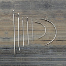 7x Repair Sewing Needles Kit Upholstery Carpets Canvas Leather Curved
