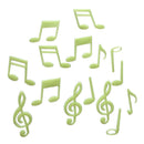 Wonderful Musical Note Glow In The Dark Stickers Bedroom Room Wall Decor JR