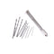 Mini Aluminum Hand Drill +10pc Twist Drill Bit Woodwork  Drilling Rotary Tool JR