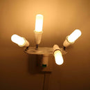 Rotate Universal E27/E26 to 4E27/E26 Lamp Holder Converter Adapter Head A