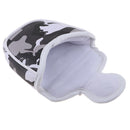 Waterproof PU Golf Club Cover Mallet Putter Headcovers Accessory Head Protector