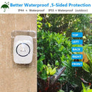 Transparent Waterproof Cover for Wireless Doorbell Home Door Bell Chime A