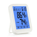 Digital LCD Touch Screen Thermometer Hygrometer Humidity Meter Weather Station