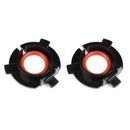 1 Pair H7 Car LED Headlight Bulb Base Adapter Holder Retainer for Hyundai Sonata