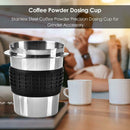 Durable Stainless Steel Coffee Powder Precision Dosing Cup for Grinder Accessory
