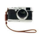 Brown Leather Camera Hand Wrist Strap Canon Nikon Camera DSLR Sony ILDC S NRZ
