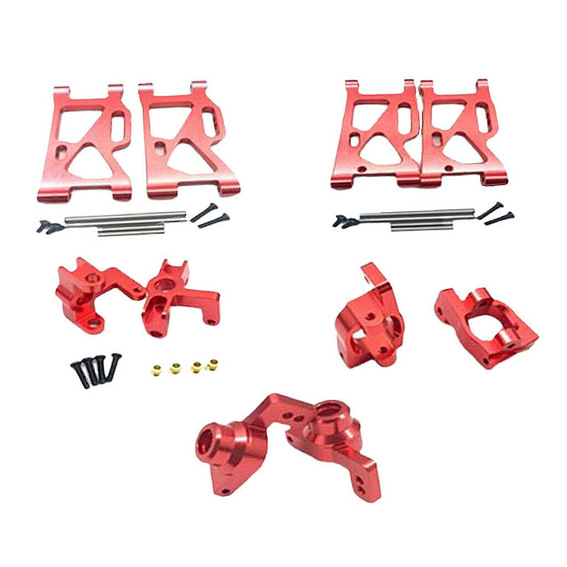 5x 1/14 RC Cars Parts Kit Rear Hub Carriers C Socket Fits WLtoys 1:14 144001