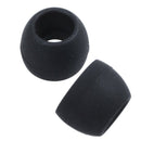 50 pieces Black Auriculare Replacement Padded Headgear Silicone Earphone Co M1H8