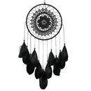 Handmade Lace Dream Catcher Feather Bead Wall Hanging Home Decoration Gift