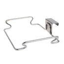 Stainless Steel Door Garbage Trash Bag Towel Can Rack Holder Kitchen Tool 1X