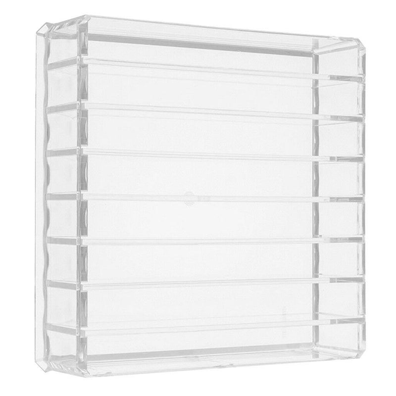 Clear Makeup Cosmetic Storage Box Case Lipstick/Eye Shadow Blusher Organizer
