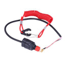 Outboard Emergency Shutdown Switch + Off-Board Safety Rope Suitable For Yam W7W3