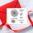 Sunflower Metal Cutting Dies Stamp for DIY Scrapbook Embossing Craft (C) A
