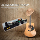 JY200 Active Mute Guitar Pickup Folk Guitar EQ Equalizer Musical Instrument Part