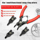 4 in 1 Snap Ring Pliers Plier Set Circlip Combination Retaining Clip New