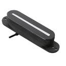 Bridge Pickup Single Coil Parts Replacement (Black) Electric Guitar Rail
