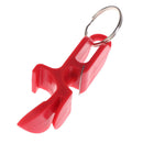 4 In 1 Portable Can Opener Keychain Tool Pocket Aluminum Claw Key Ring CS Hn