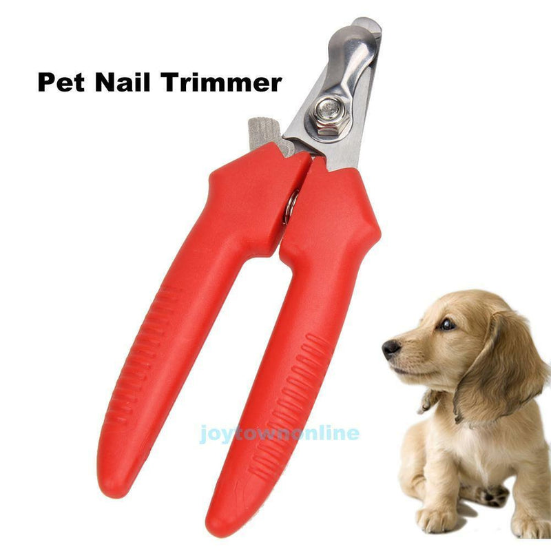 Pet Dog Cat Nail Toe Claw Clipper Trimmer Scissors Nail Grooming Cutter Tool