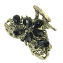 Lady Women's Acrylic Hair Grip Claw Metal Alloy Clamp Clip Headwear New 1pc ZWF