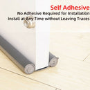 Flexible door bottom sealing strip sound proof noise reduction under door dr Gw