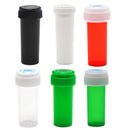 29ML Plastic Push Down Turn Vial Container Weed Storage Stash Jar Pill Bottle JR