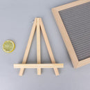 18X24cm Mini Artist Wooden Easel Wedding Table Card Stand Display Holder New