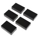 5Piece Plastic Waterproof Box Junction Case for Electronic Module/wire Black