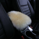 Car Center Box Wool Armrest Console Soft Pad Cushion Arm Rest Cover Wear Durable
