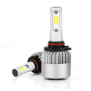 2 Piece LED Headlight Bulb Lamp 9005/HB3/H10 6000K Conversion kit 72W 7200lm