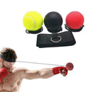 Boxing Reflex Speed Punch Ball Training Hands Eye Coordination Headband J9X5