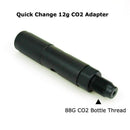 Paint Ball Pcp Air Quick Change 12G Co2 Adapter With Co2 88G Bottle Threads T8R3